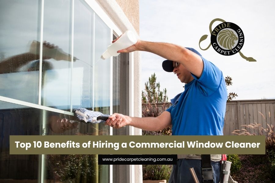 Top 10 Benefits of Hiring a Commercial Window Cleaner