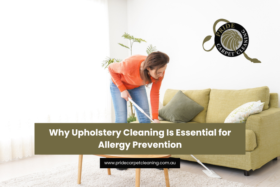 Why Upholstery Cleaning Is Essential for Allergy Prevention